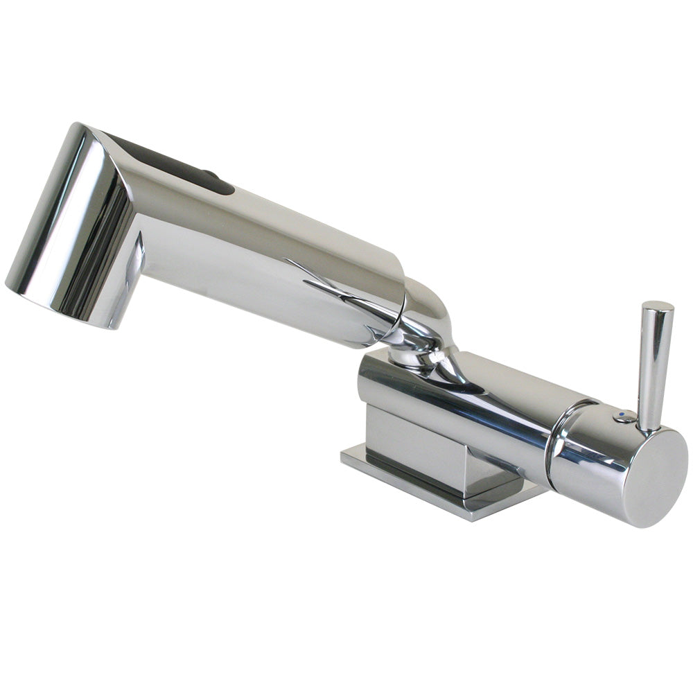 Scandvik Minimalistic Compact Single Level Mixer Faucet Shower Combo Chrome 16216