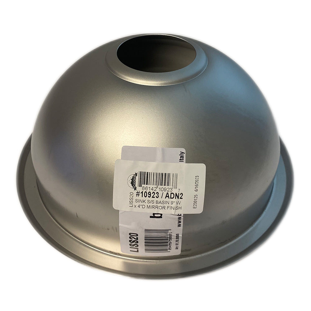 Scandvik SS Sink Basin 9 x 4 Mirror Finish 10923