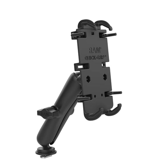 RAM Mount QuickGrip XL Phone Mount wTrack Ball Base Long RAMHOLPD4C354TRA1U