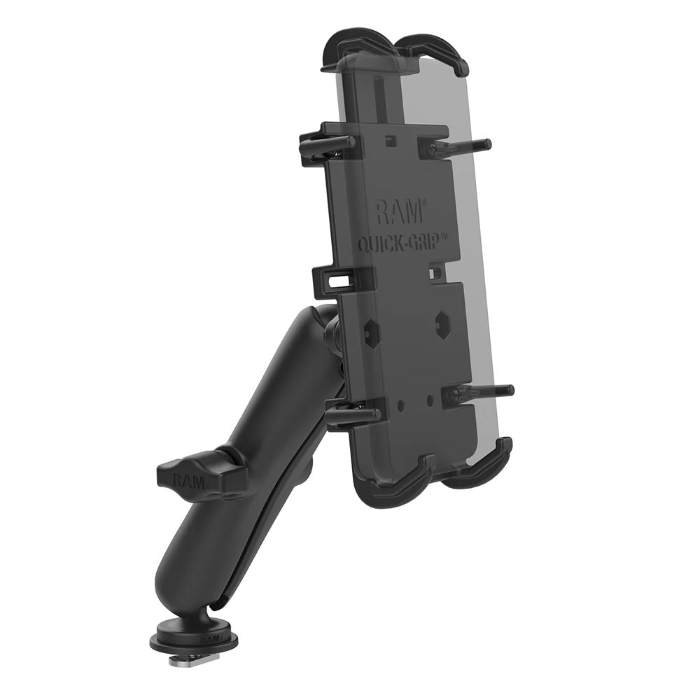 RAM Mount QuickGrip XL Phone Mount wTrack Ball Base Long RAMHOLPD4C354TRA1U