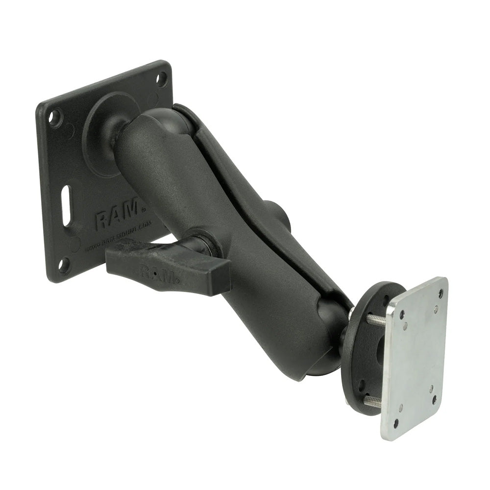 RAM Mount Universal Backing Plate Mount w75x75mm VESA Plate RAM1012461225B2U