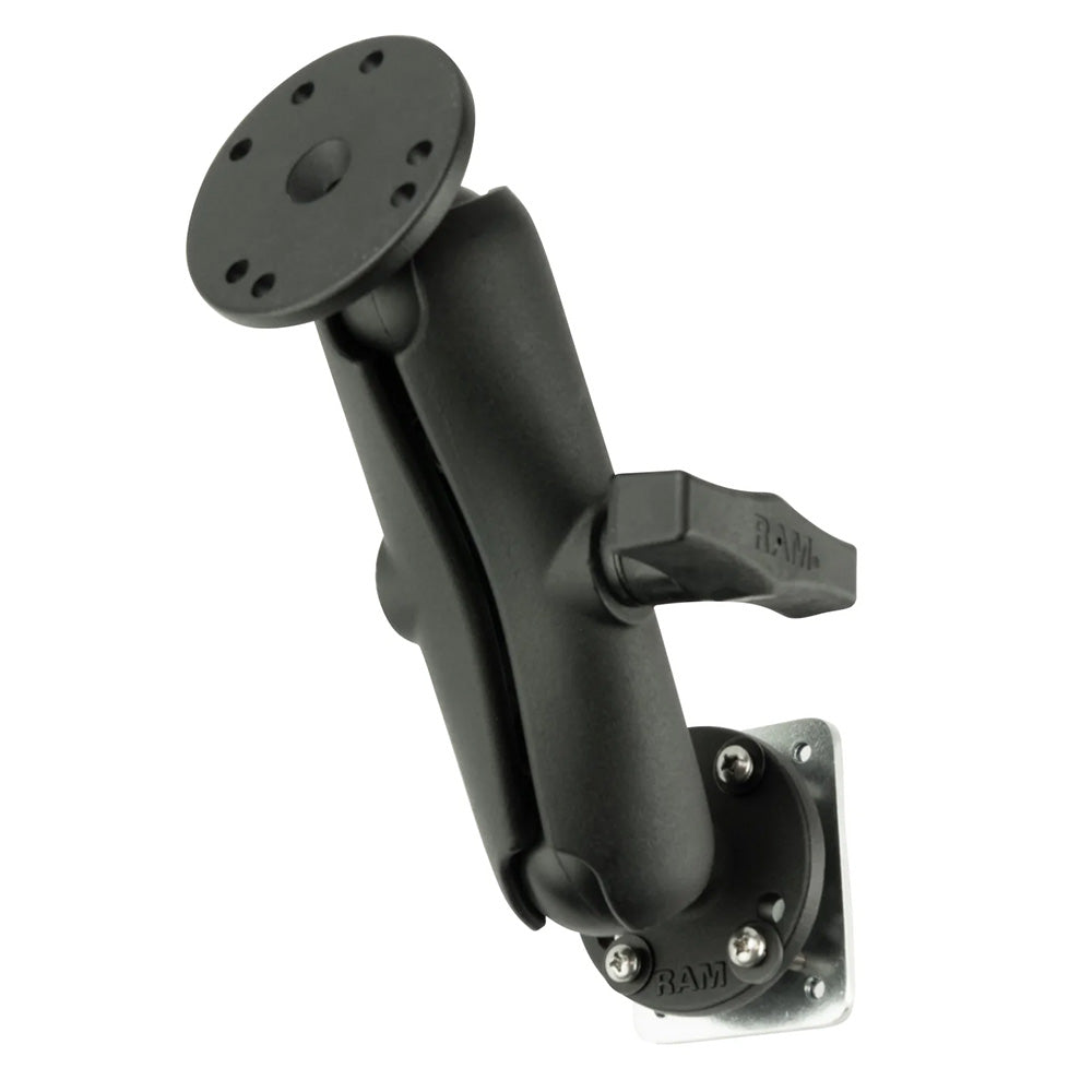 RAM Mount DrillDown Dashboard Mount wBacking Plate C Size Medium RAM101225B2U