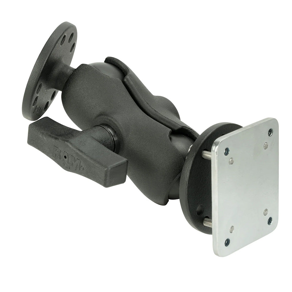 RAM Mount DrillDown Dashboard Mount wBacking Plate C Size Short RAM101B225B2U