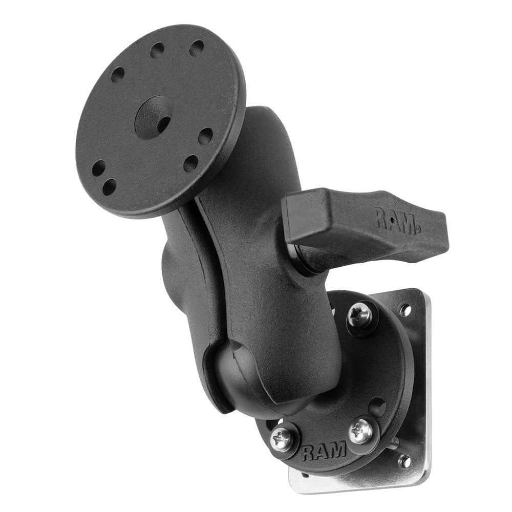 RAM Mount DrillDown Dashboard Mount wBacking Plate C Size Short RAM101B225B2U