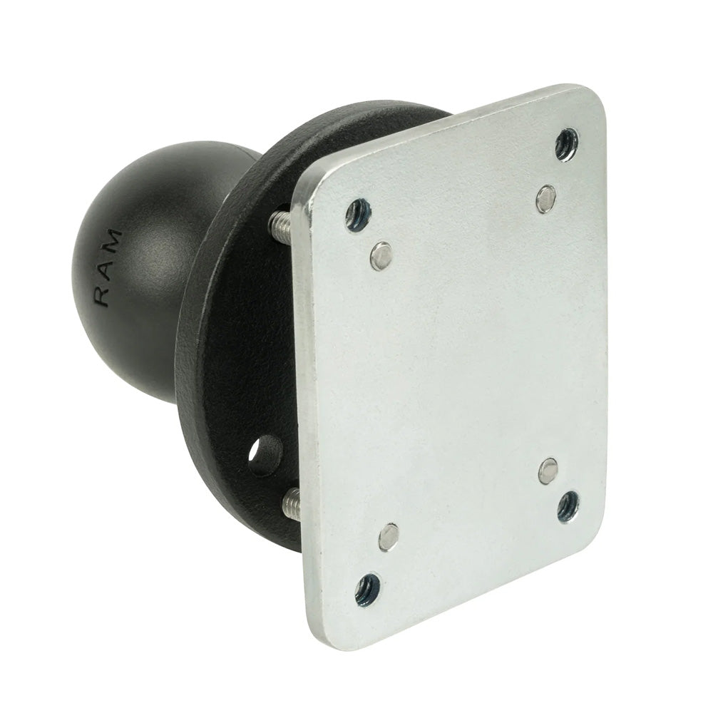 RAM Mount DrillDown Dashboard Ball Base wBacking Plate C Size RAM2022252U