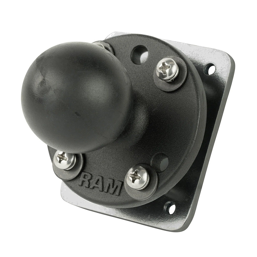 RAM Mount DrillDown Dashboard Ball Base wBacking Plate C Size RAM2022252U