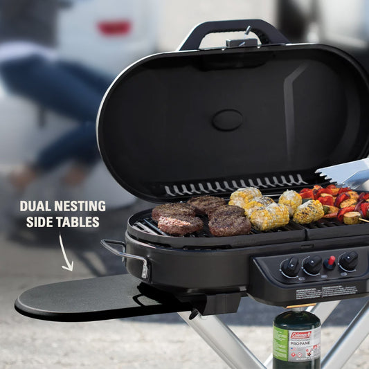 Coleman RoadTrip 285 Standup Propane Gas Grill Red 2000032831