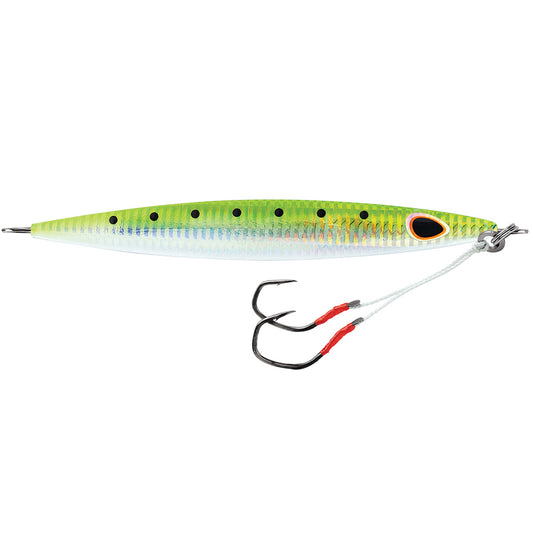 Williamson Kensaki 280 Jig 725 978oz UV Green Sardine Zebra KSJ280UVGSZ