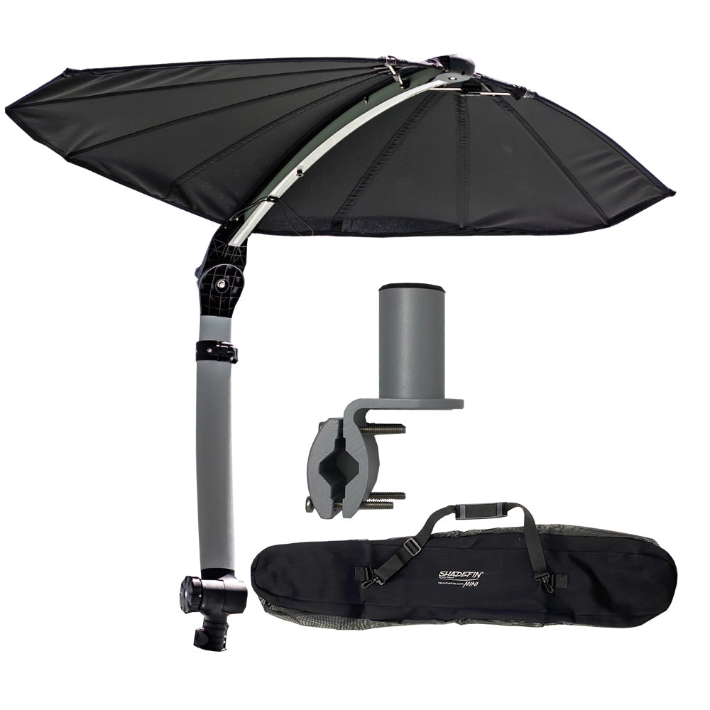 TACO ShadeFin Mini wBlack Fabric Bag Round Rail Mount Kit T10400017