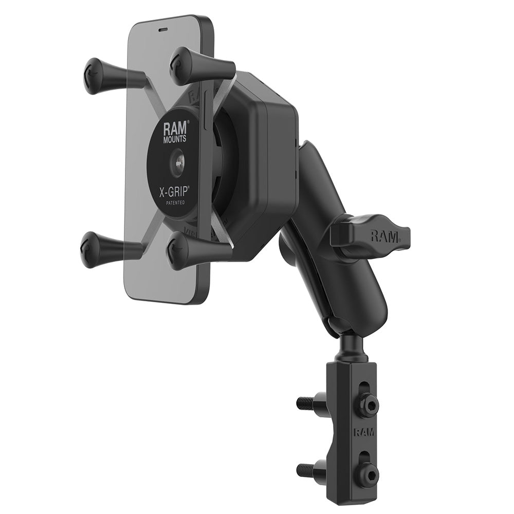 RAM Mount RAM XGrip Phone Mount wVibeSafe Reservoir Base RAMB174UN7462