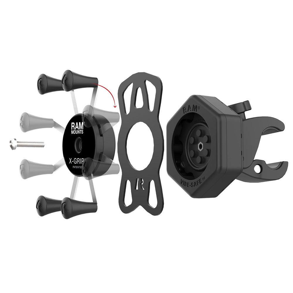 RAM Mount RAM XGrip Phone Mount wVibeSafe Small ToughClaw RAMHOLUN7462400