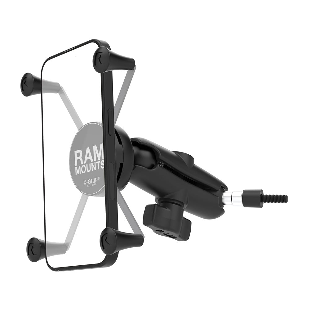 RAM Mount RAM XGrip Large Phone Mount wGrab Handle M6 Bolt Base RAMB186M6UN10U