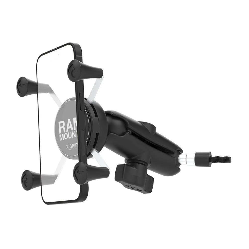 RAM Mount RAM XGrip Phone Mount wGrab Handle M6 Bolt Base RAMB186M6UN7U