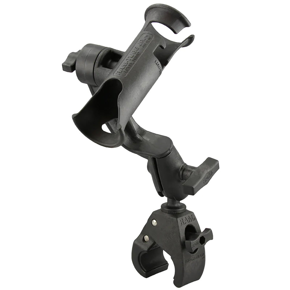 RAM Mount RAM Tube Jr Rod Holder wRevolution Arm RAM ToughClaw Base RAP390RB404U
