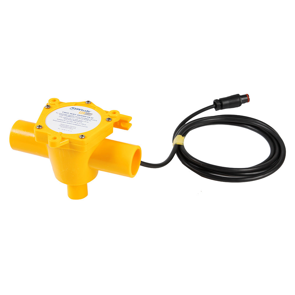 Whale 2Way Waste Manifold 12 Cable 112 Ports WM3884B