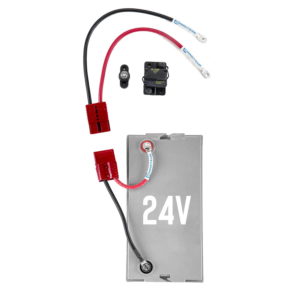 ConnectEase 24V Single Case Batter Trolling Motor System RCE24VSCK