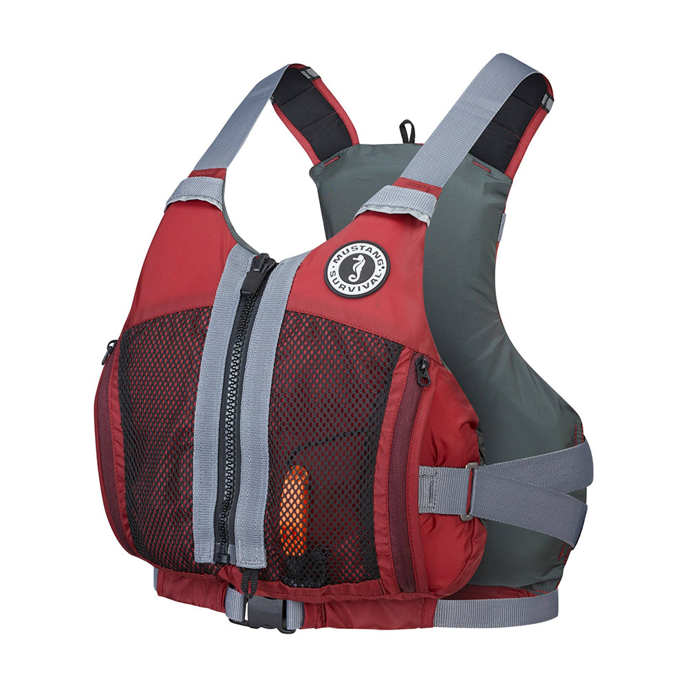 Mustang Womens Destiny Foam Vest LXL Merlot MV705002860LXL