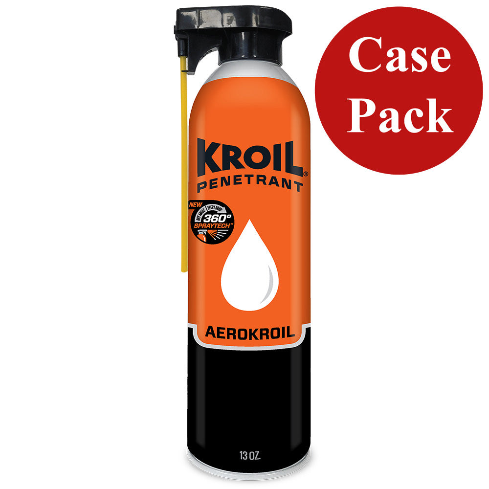 Kroil Original Penetrant Aerosol 13oz Can Aerokroil Formula wSprayTech Case of 12 KS132STCASE