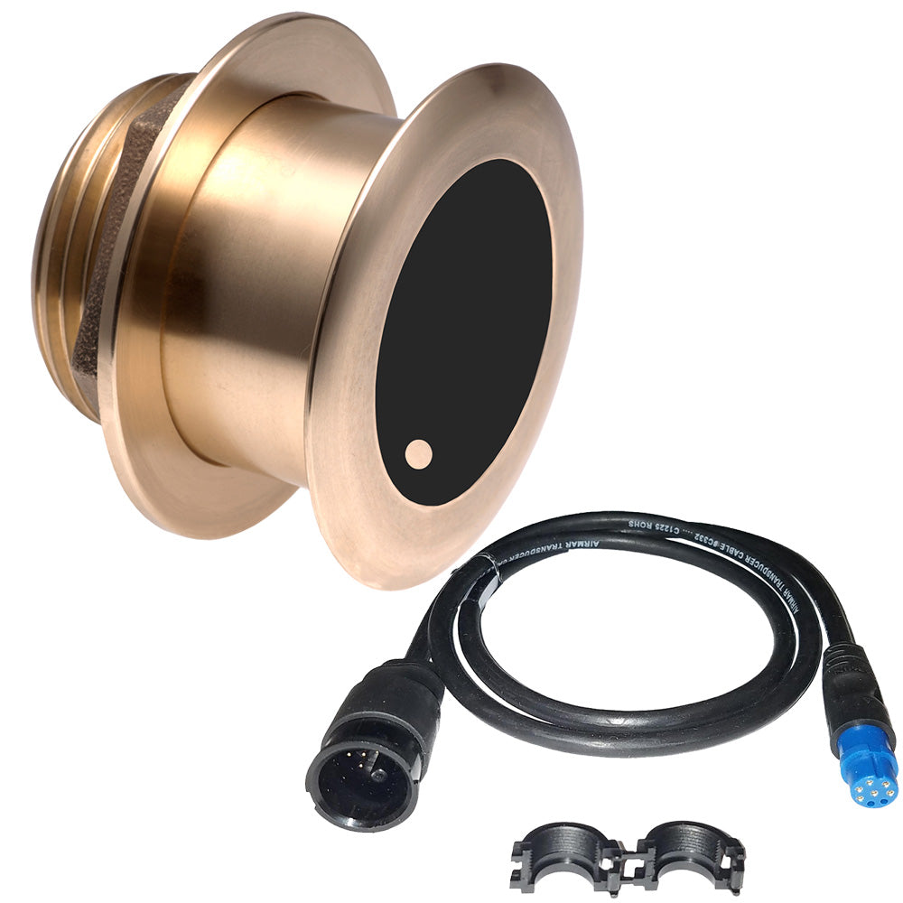 Airmar B175M Bronze 20 Degree ThruHull 1kW fGarmin w8Pin Connector B175C20M8G
