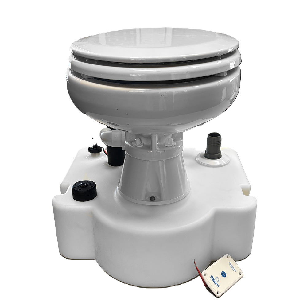 Albin Group Voyager Electric Compact Toilet System wTank 12V 0706016