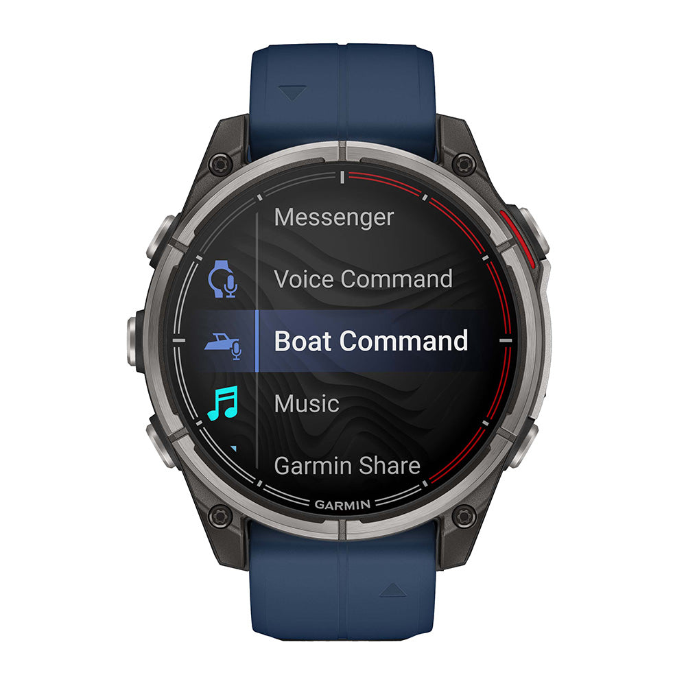 Garmin quatix 8 47mm AMOLED Marine GPS Smartwatch 0100290450