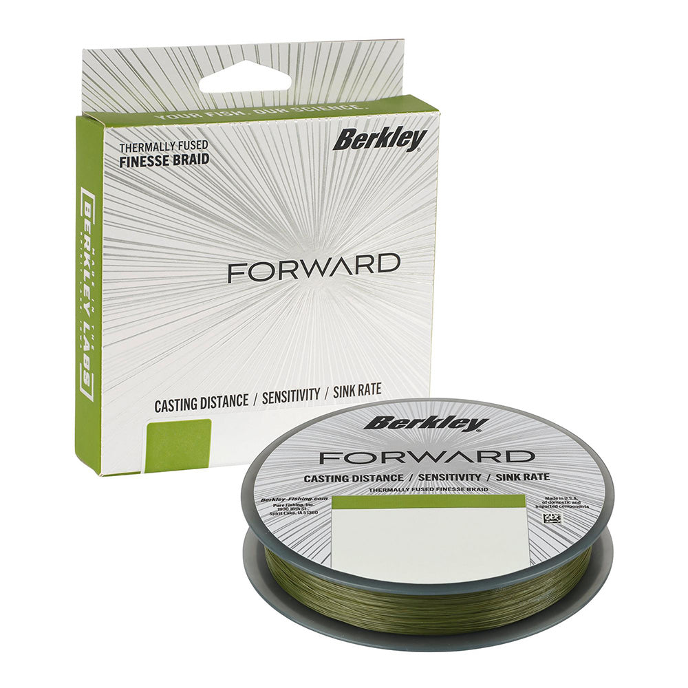 Berkley FORWARD Braid 6lb LowVis Green 150yd BFBFS622 1621813
