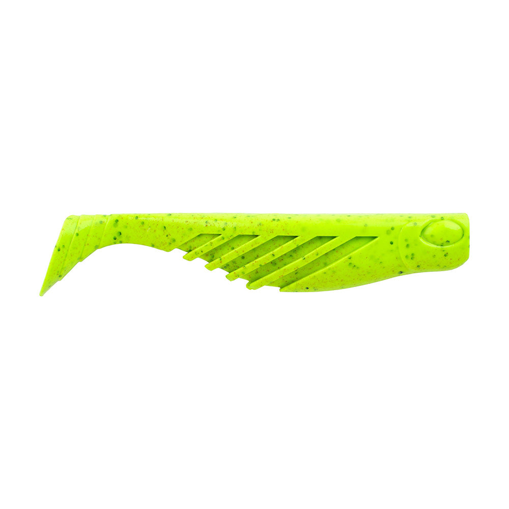 Berkley Gulp Saltwater Ripple Mullet 4 Chartreuse Pepper GSRM4CP 1637696