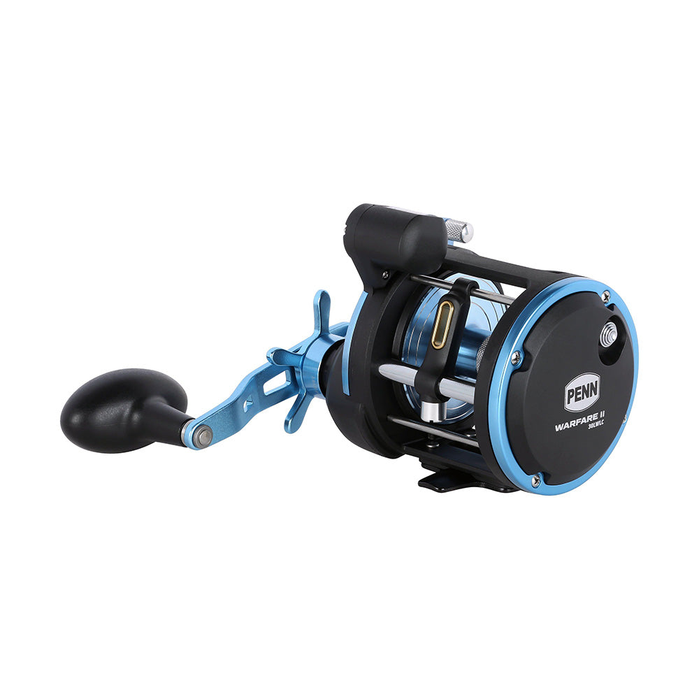 PENN WARII30LWLC Warfare II Level Wind 30 Right Hand Conventional Reel wLine Counter 1639706