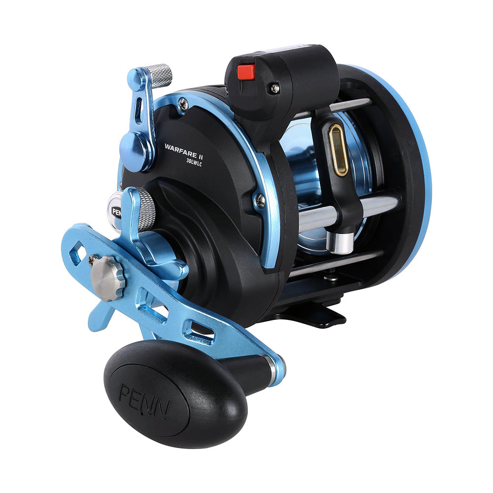 PENN WARII30LWLC Warfare II Level Wind 30 Right Hand Conventional Reel wLine Counter 1639706