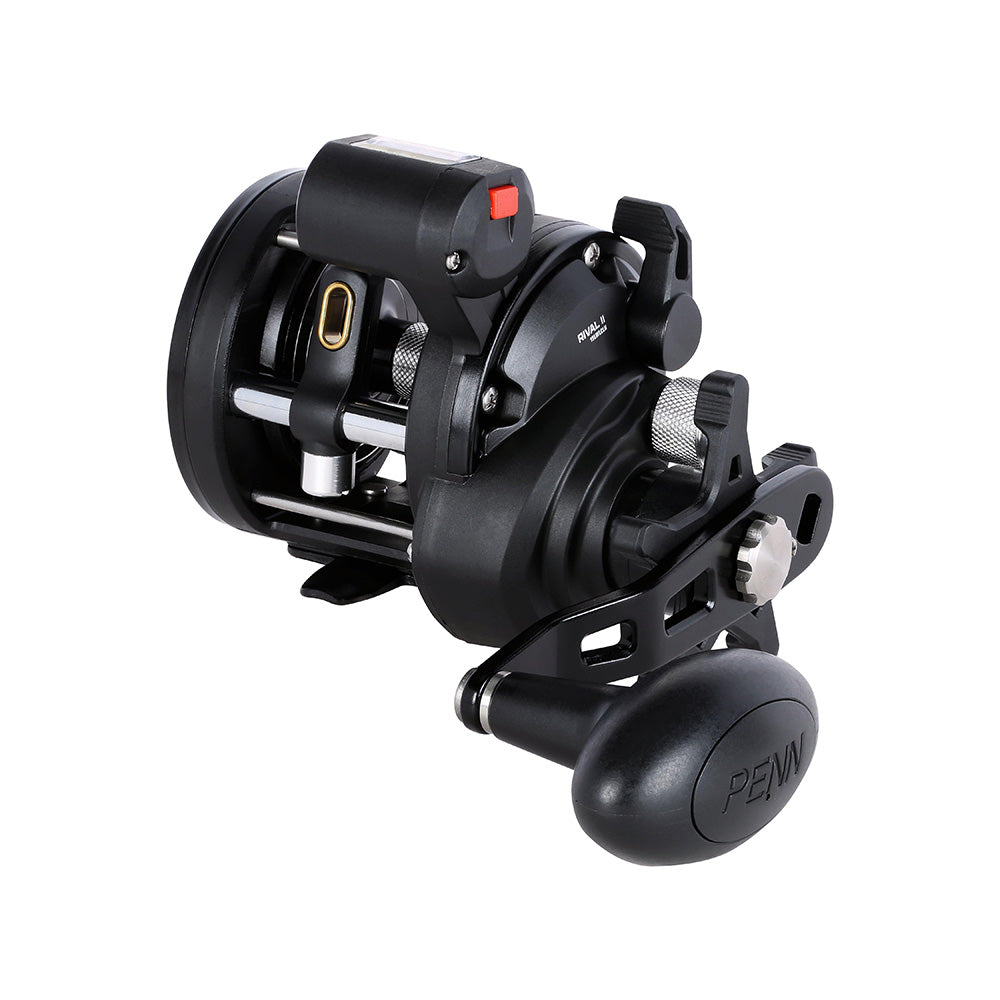 PENN RVLII15LWLHLC Rival II 15 Level Wind Left Hand Conventional Reel wLine Counter 1639710