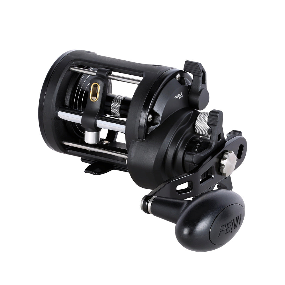 PENN RVLII20LWLH Rival II 20 Level Wind Left Hand Conventional Reel 1639711