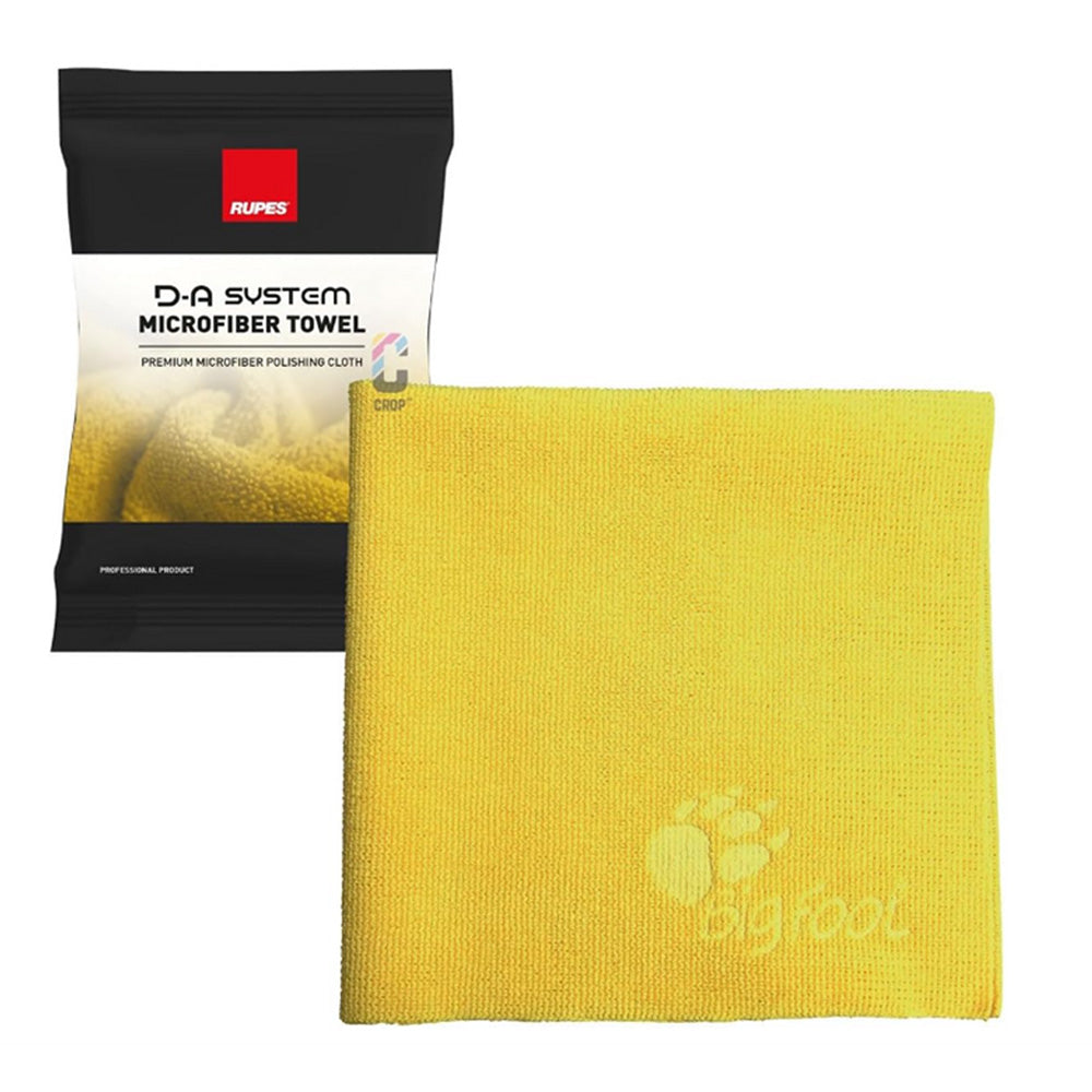RUPES DA System Microfiber Towel 16x16 Yellow 9BF9060
