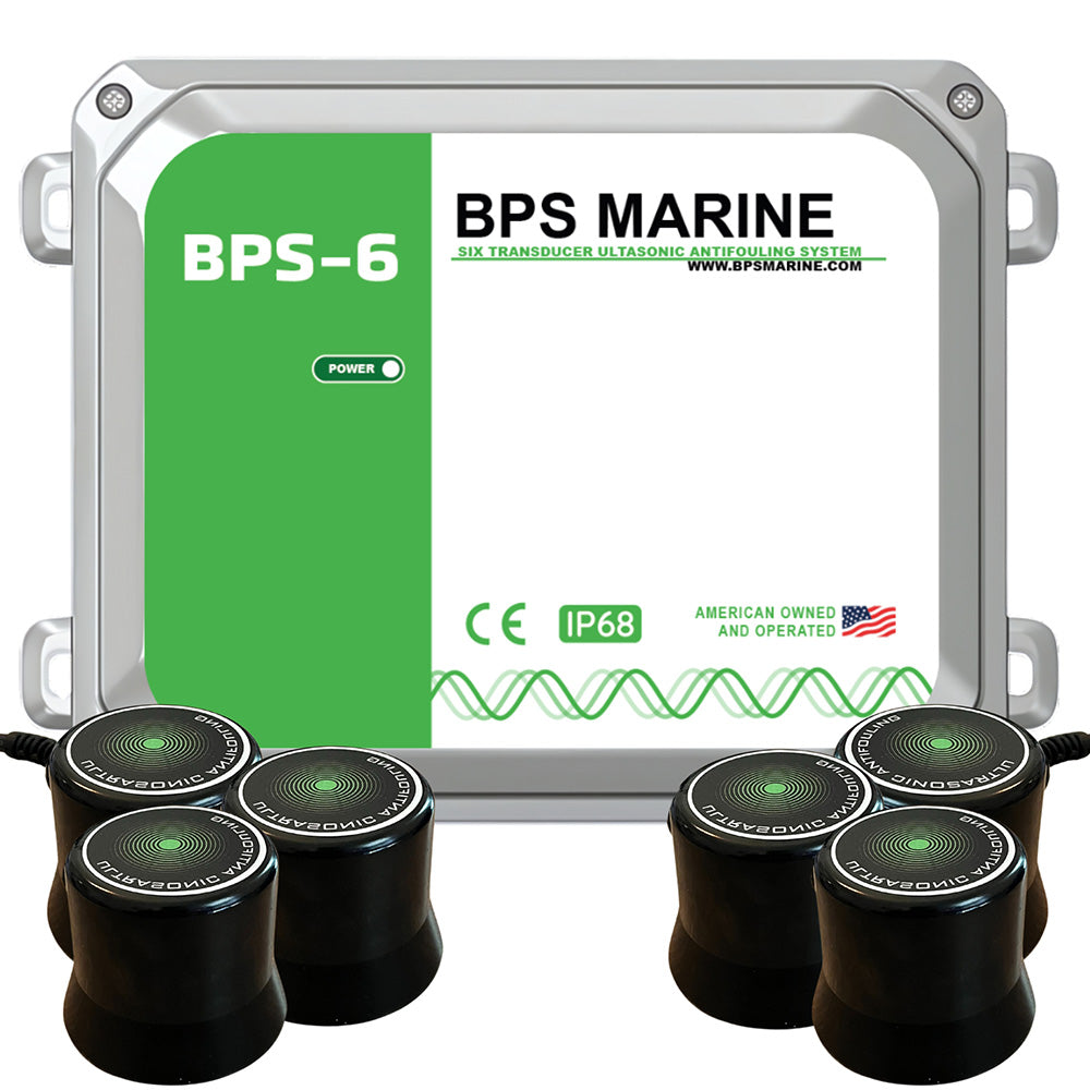 BPS Marine BPS6 6Transducer Ultrasonic Antifouling System 12VDC BPS6