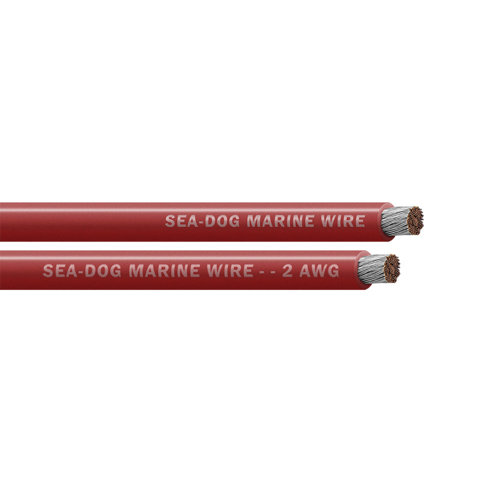 SeaDog 2 AWG Red Battery Cable 400 8002026