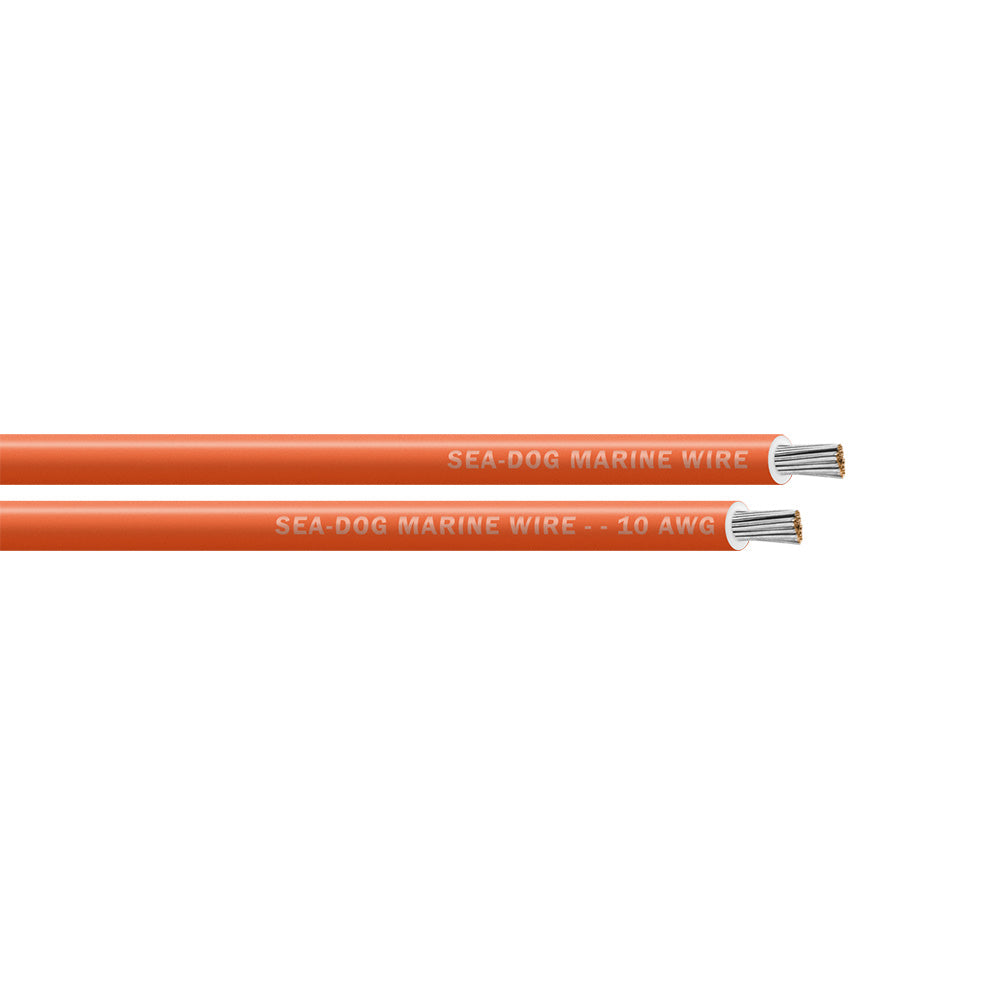 SeaDog 10 AWG Orange Primary Wire 1000 8010089