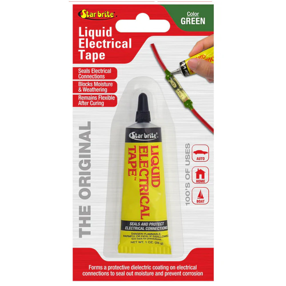 Star brite Liquid Electrical Tape Green 1 oz 84156