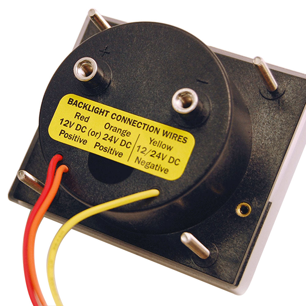 Blue Sea 8253 DC Zero Center Analog Ammeter 234 Face 1000100 Amperes DC 8253