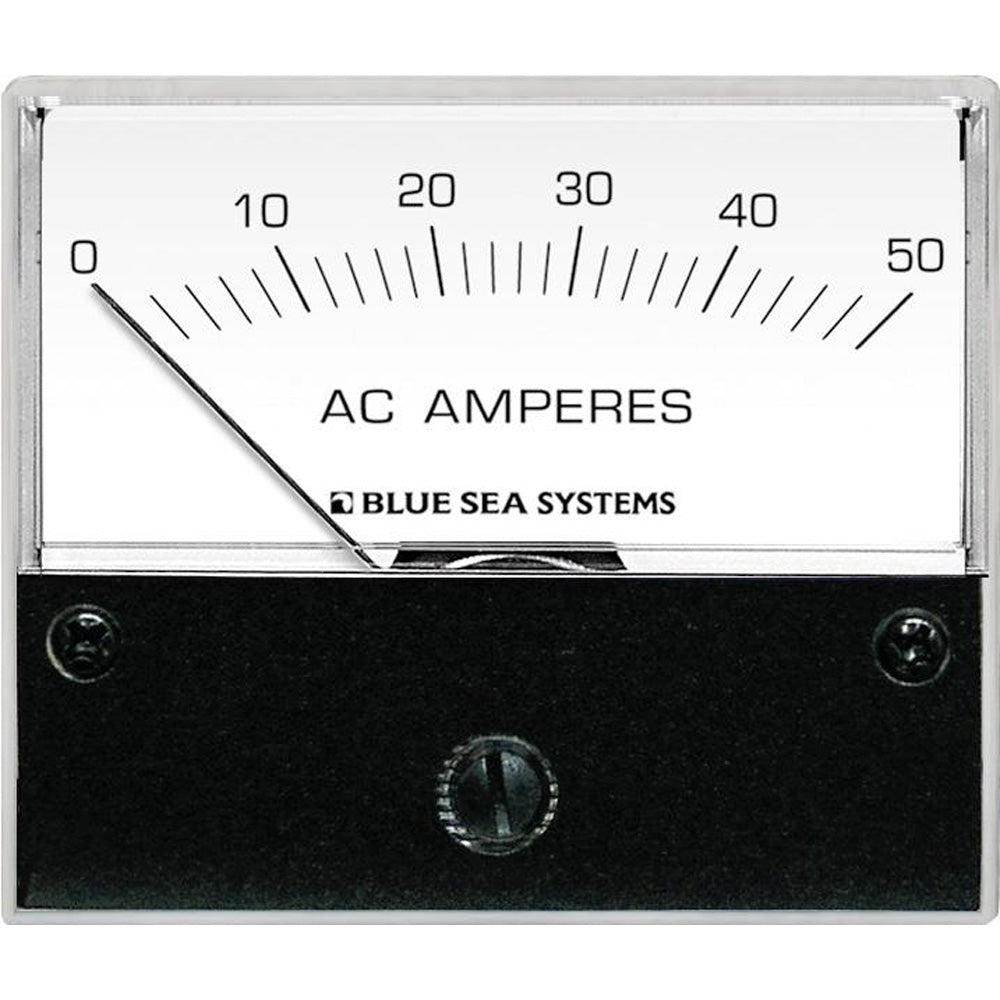 Blue Sea 9630 AC Analog Ammeter 050 Amperes AC 9630