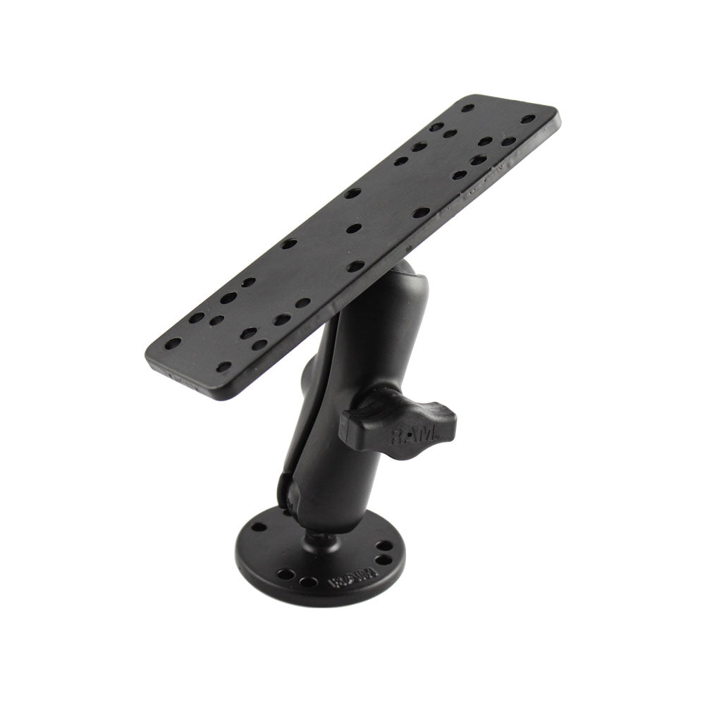 RAM Mount Marine Electronics Mount Gimbal Bracket Under 5lbs RAMB111U