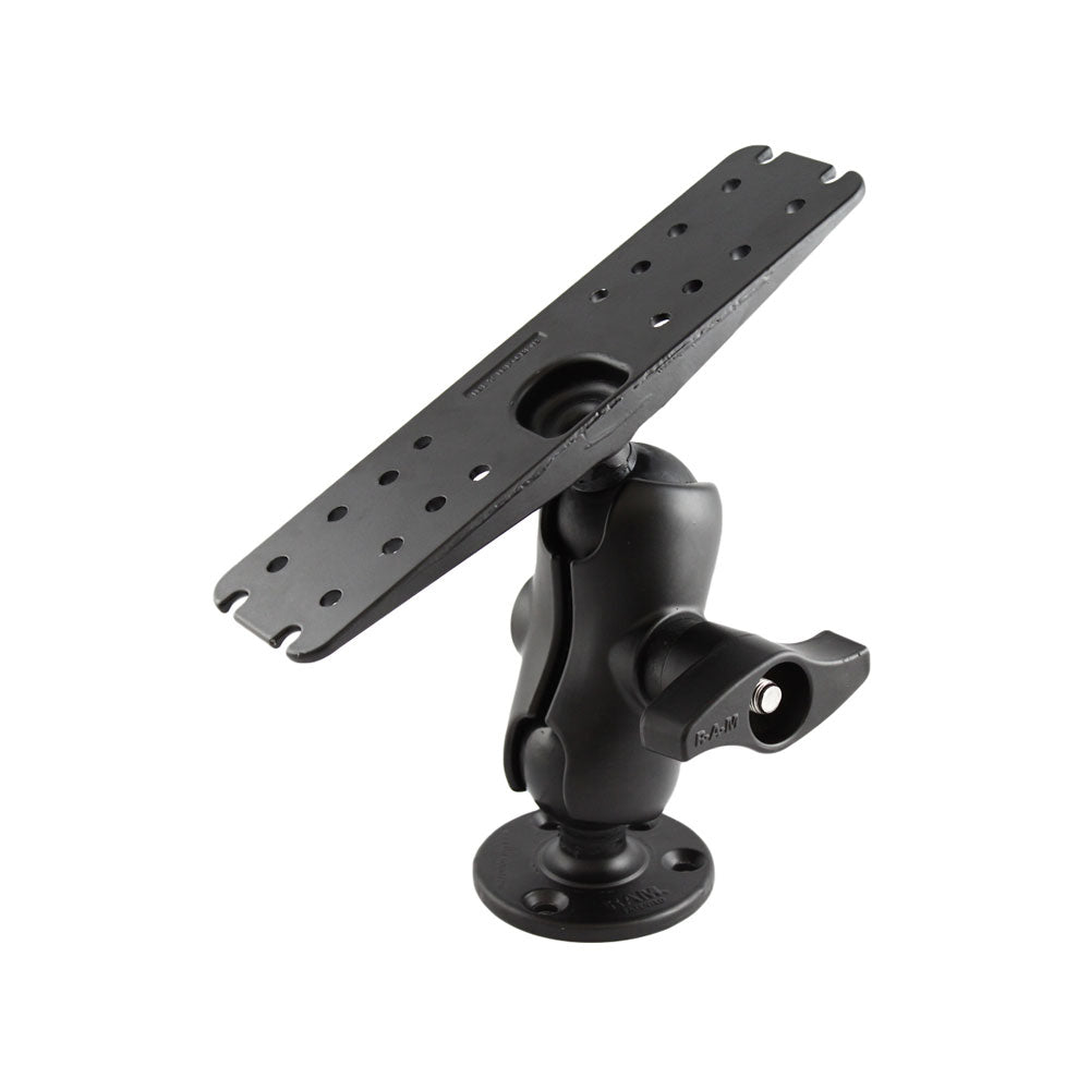 RAM Mount Marine Electronics Mount Gimbal Bracket Under 15lbs RAMD111UC