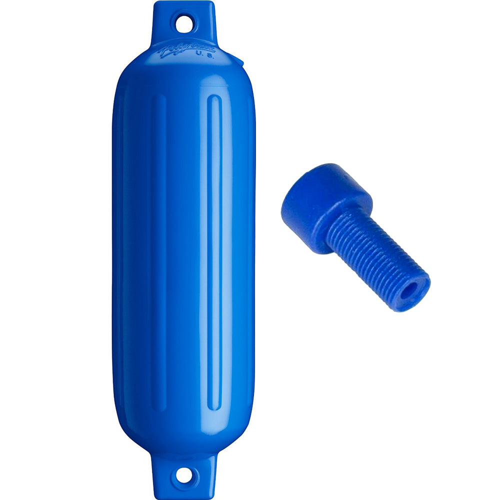 Polyform G3 Twin Eye Fender 55 x 19 Blue wAdapter G3 BLUE WAIR ADAPTER