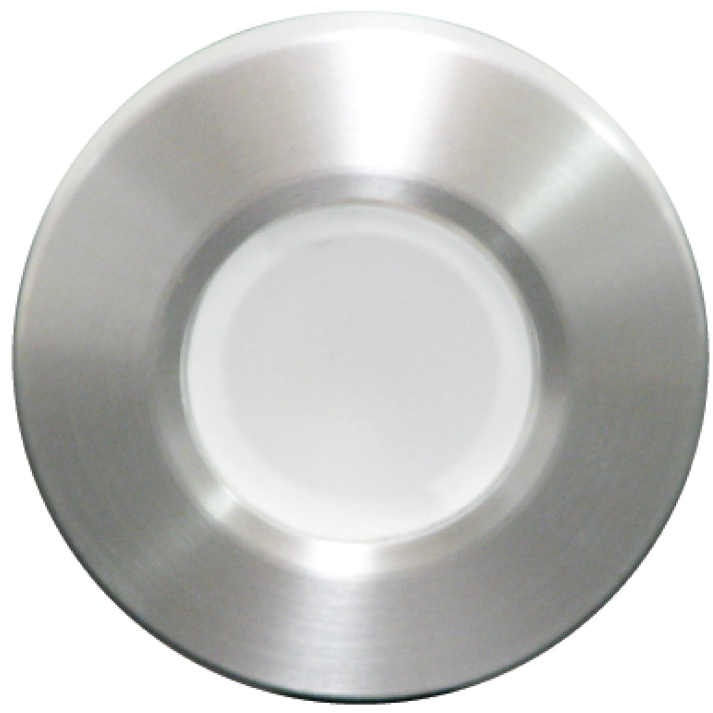Lumitec Orbit Flush Mount Down Light Brushed Finish 2Color WhiteRed Dimming 112502