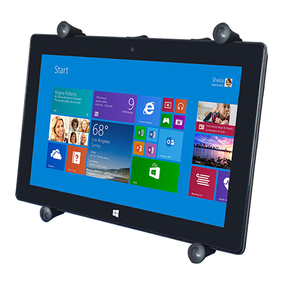 RAM Mount Universal XGrip III Large Tablet Holder Fits New iPad RAMHOLUN9U
