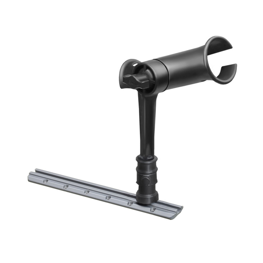 RAM Mount Ram Tube Jr Rod Holder w 6 Post AdaptAPost Track Mounting Base RAP390AAPU