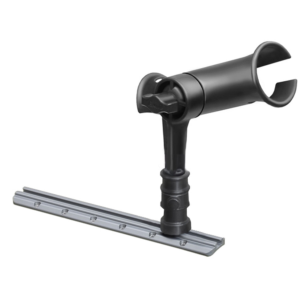 RAM Mount RAM Tube Jr Rod Holder w 4 Post AdaptAPost Track Mounting Base RAP390SAAPU
