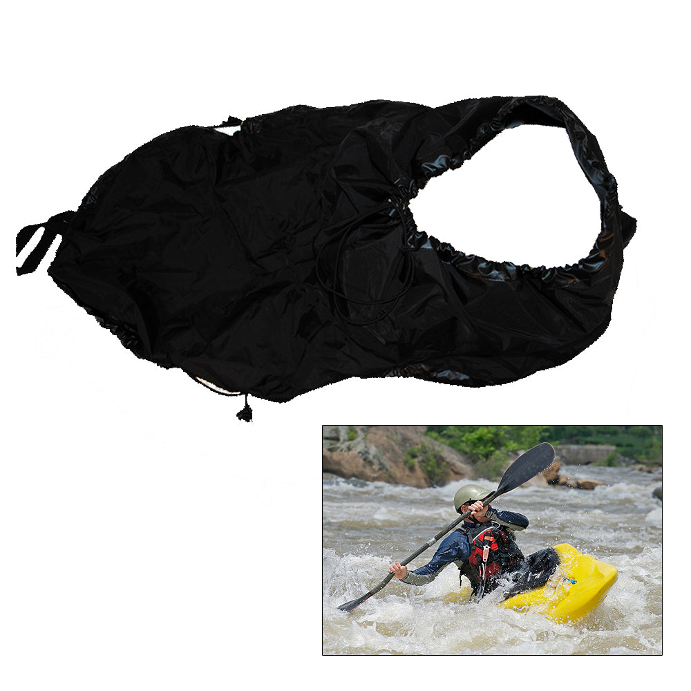 Attwood Universal Fit Kayak Spray Skirt Black 117765