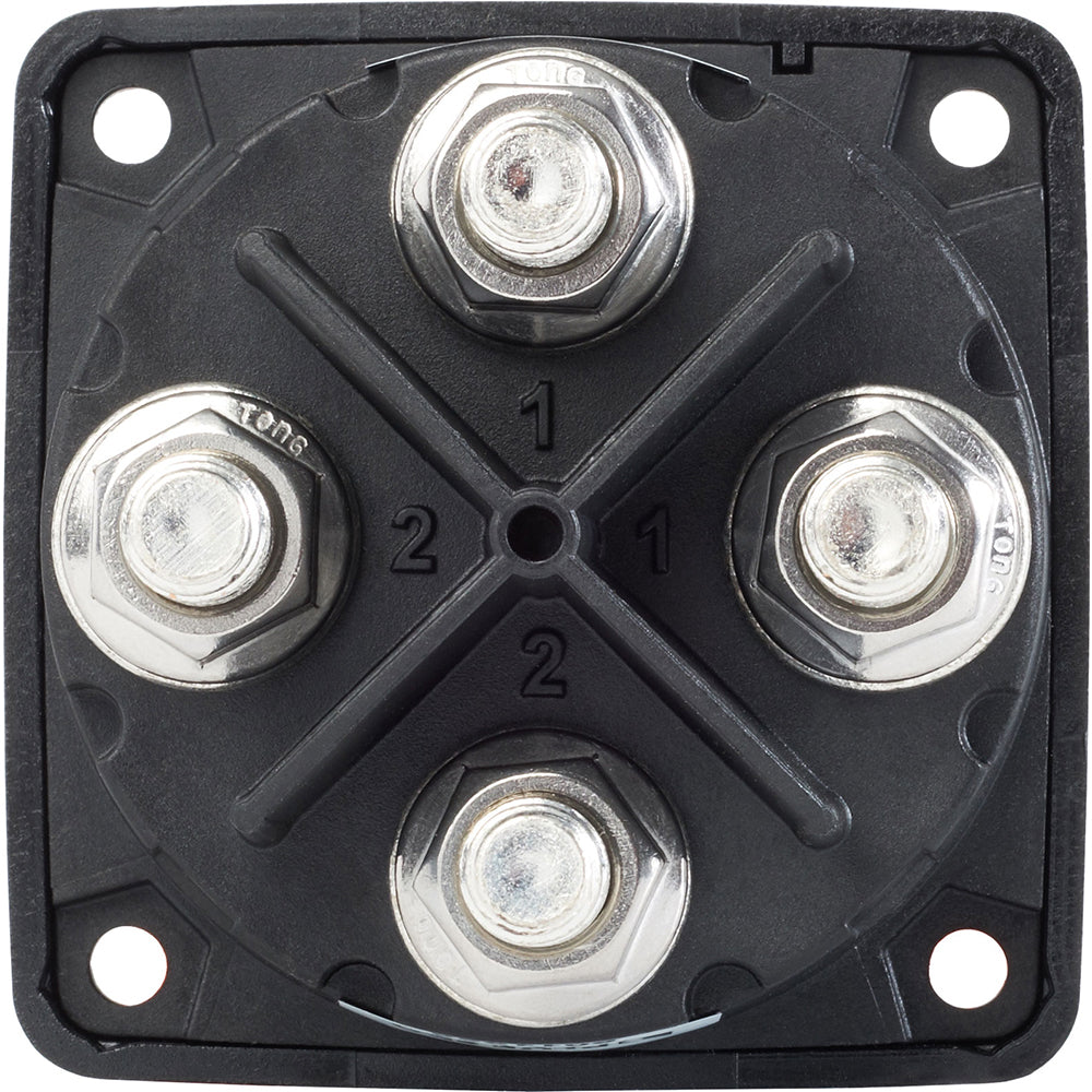 Blue Sea 6010200 Battery Switch Dual Circuit Black 6010200