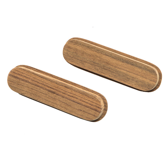 Whitecap Teak Oblong Drawer Pull 4116L 2 Pack 60124A