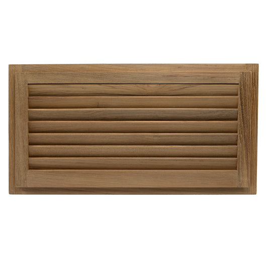 Whitecap Teak Louvered Insert 938 x 18 x 34 60716