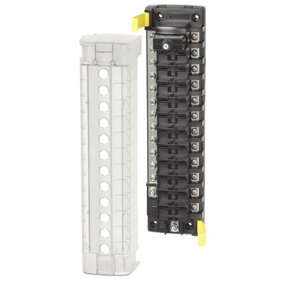 Blue Sea 5054 ST CLB Circuit Breaker Block 12 Position wNegative Bus 5054
